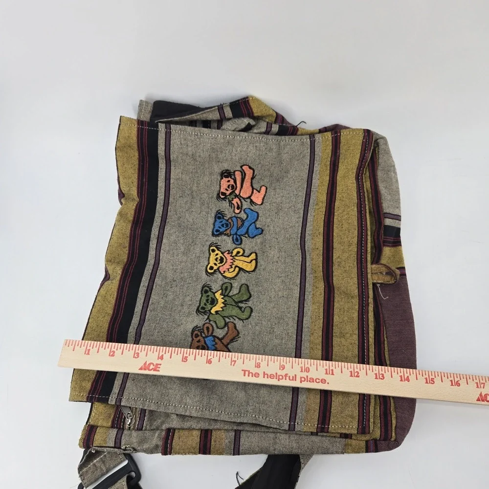 Grateful Dead Dancing Bears Messenger Bag 14